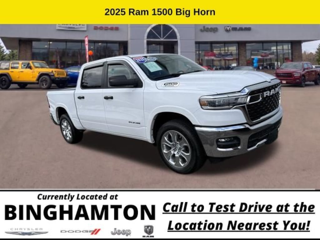 Used 2025 Ram 1500 Big Horn/Lone Star Truck Crew Cab