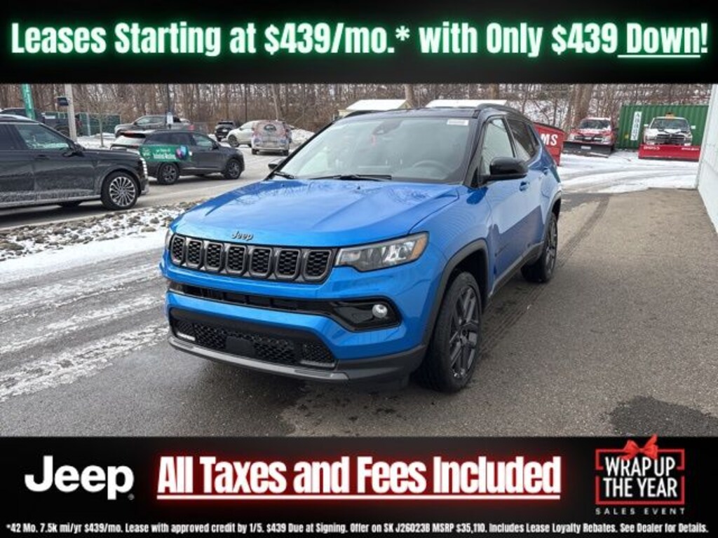 New 2026 Jeep Compass Limited Sport Utility