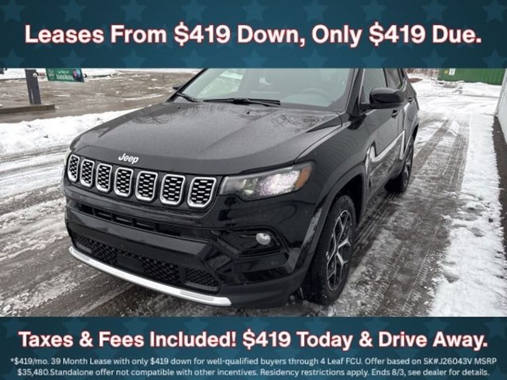 New 2026 Jeep Compass Limited Sport Utility