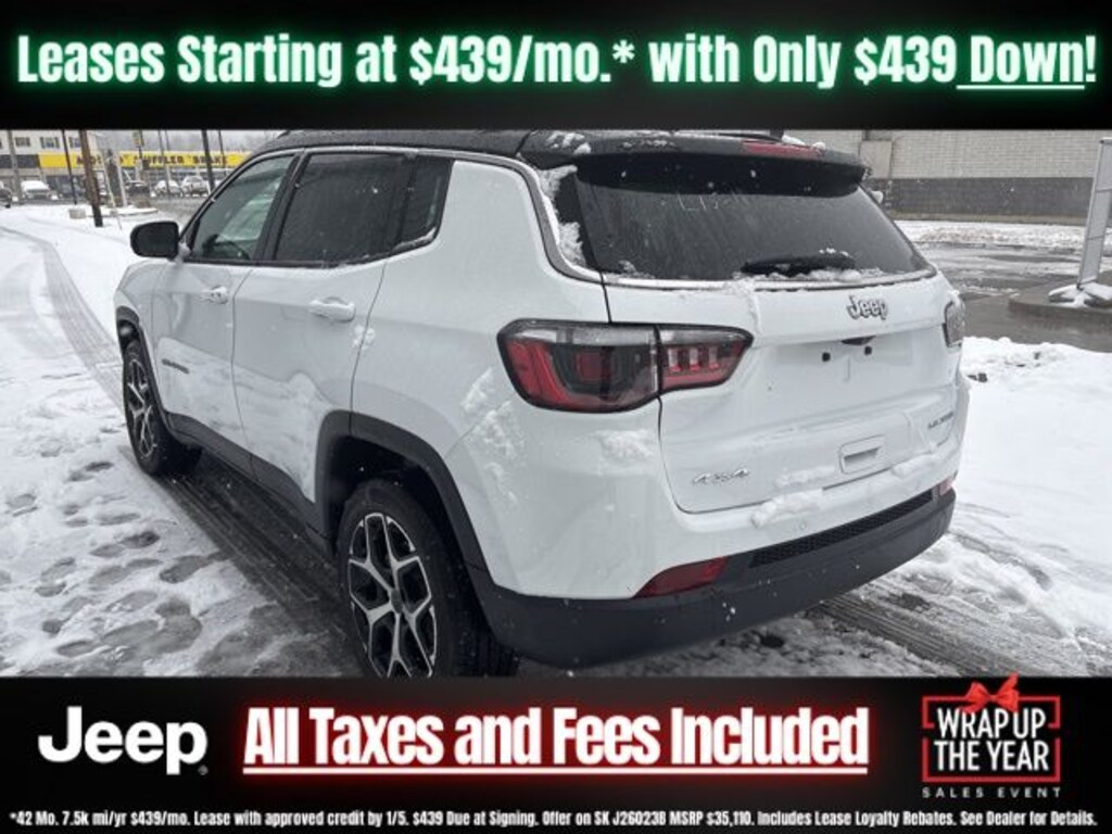 New 2026 Jeep Compass Limited Sport Utility
