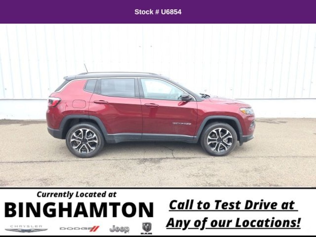 Used 2022 Jeep Compass Limited SUV