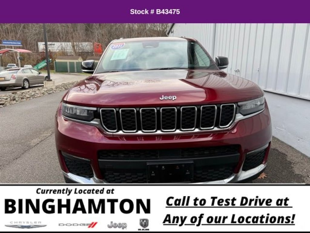 Used 2021 Jeep Grand Cherokee L Limited SUV