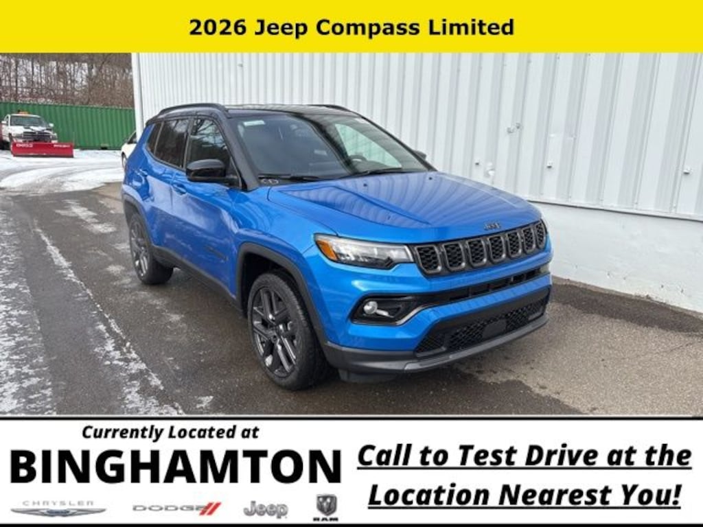 New 2026 Jeep Compass Limited Sport Utility