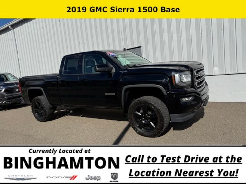 Used 2019 GMC Sierra 1500 Limited Base Truck Double Cab
