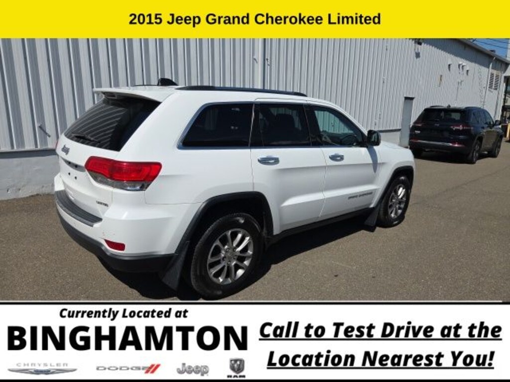 Used 2015 Jeep Grand Cherokee Limited 4x4 SUV