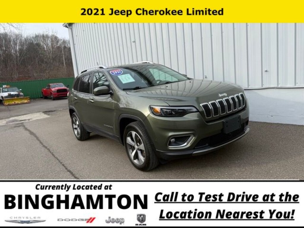 Used 2021 Jeep Cherokee Limited SUV