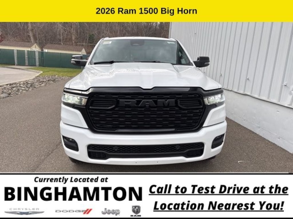 New 2026 Ram 1500 Big Horn/Lone Star Pickup