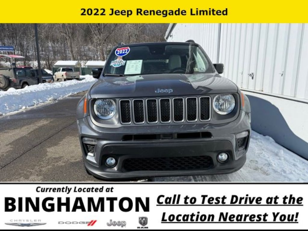 Used 2022 Jeep Renegade Limited SUV