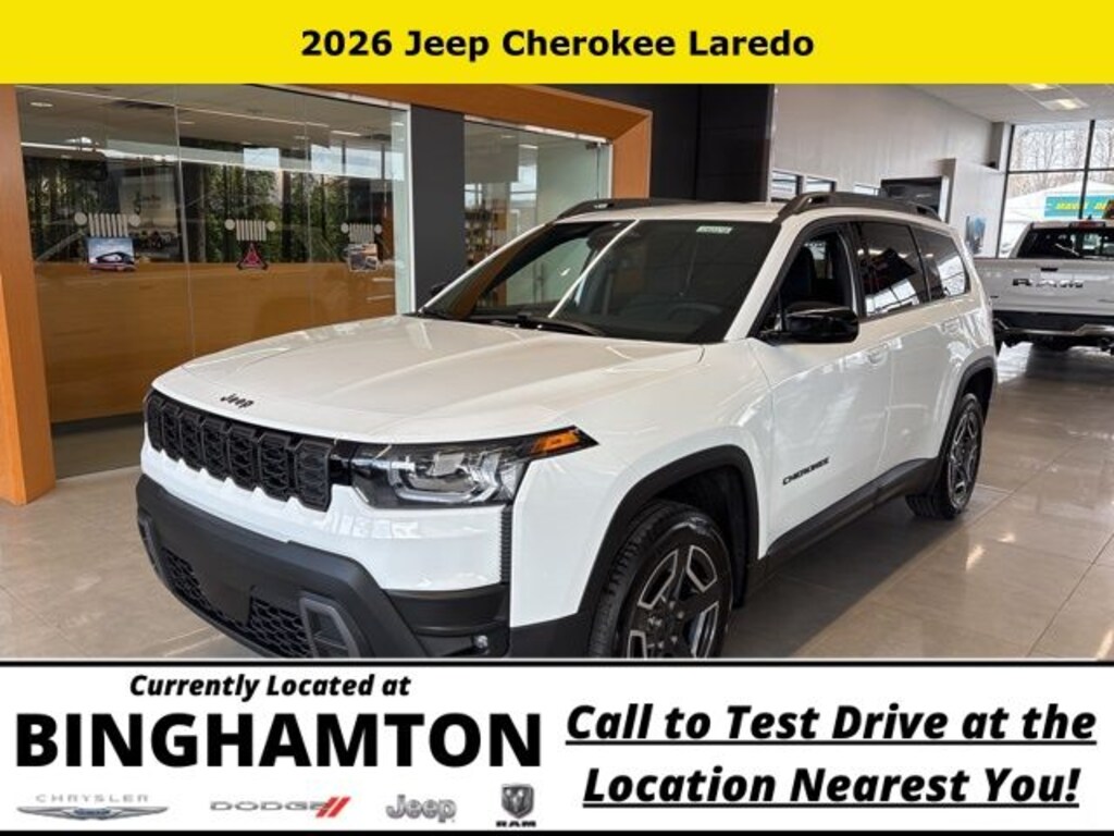 New 2026 Jeep Cherokee Laredo Sport Utility