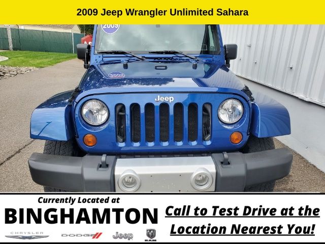 Used 2009 Jeep Wrangler Unlimited Sahara with VIN 1J4GA59109L775232 for sale in Binghamton, NY