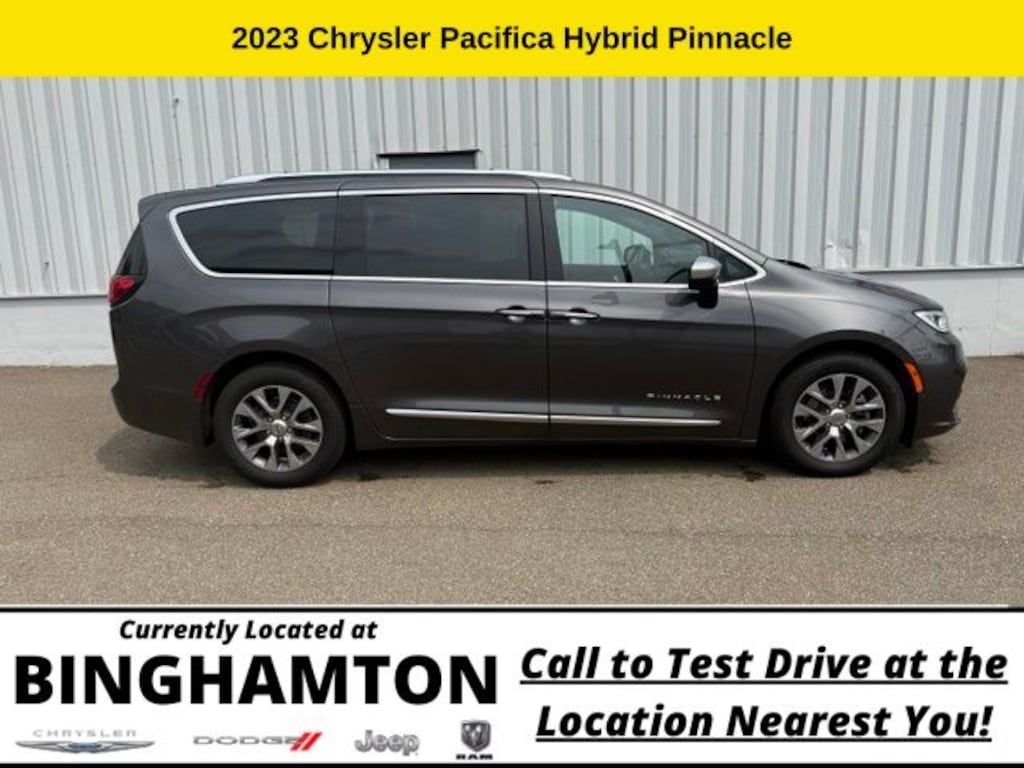 Used 2023 Chrysler Pacifica Plug-In Hybrid Pinnacle Van Passenger Van