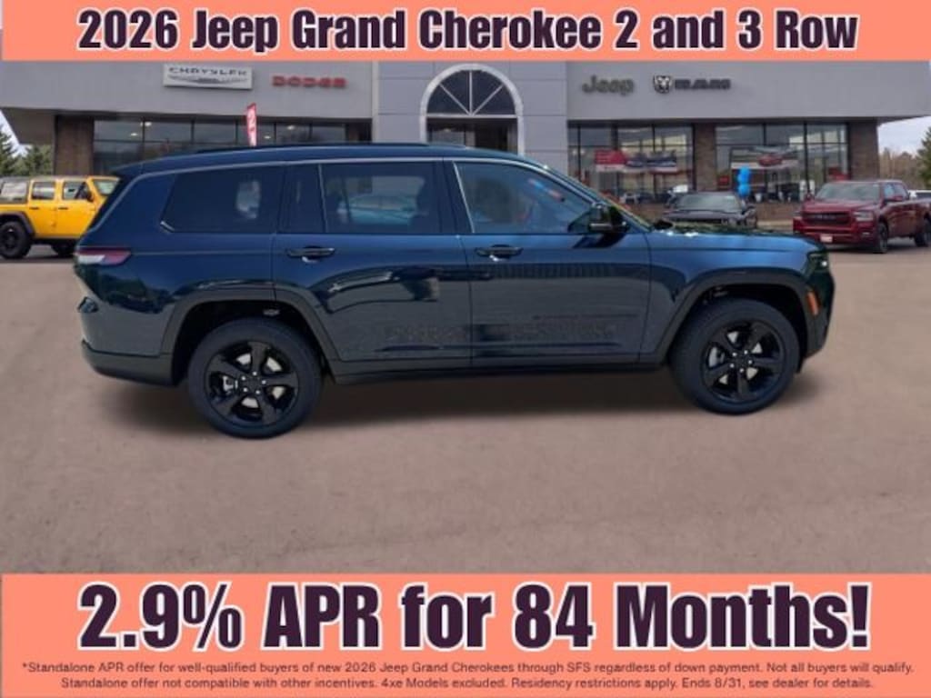 New 2026 Jeep Grand Cherokee L Limited Sport Utility