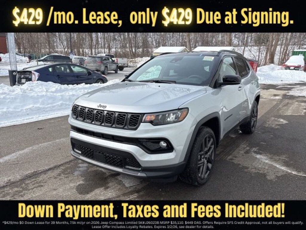New 2026 Jeep Compass Limited Sport Utility