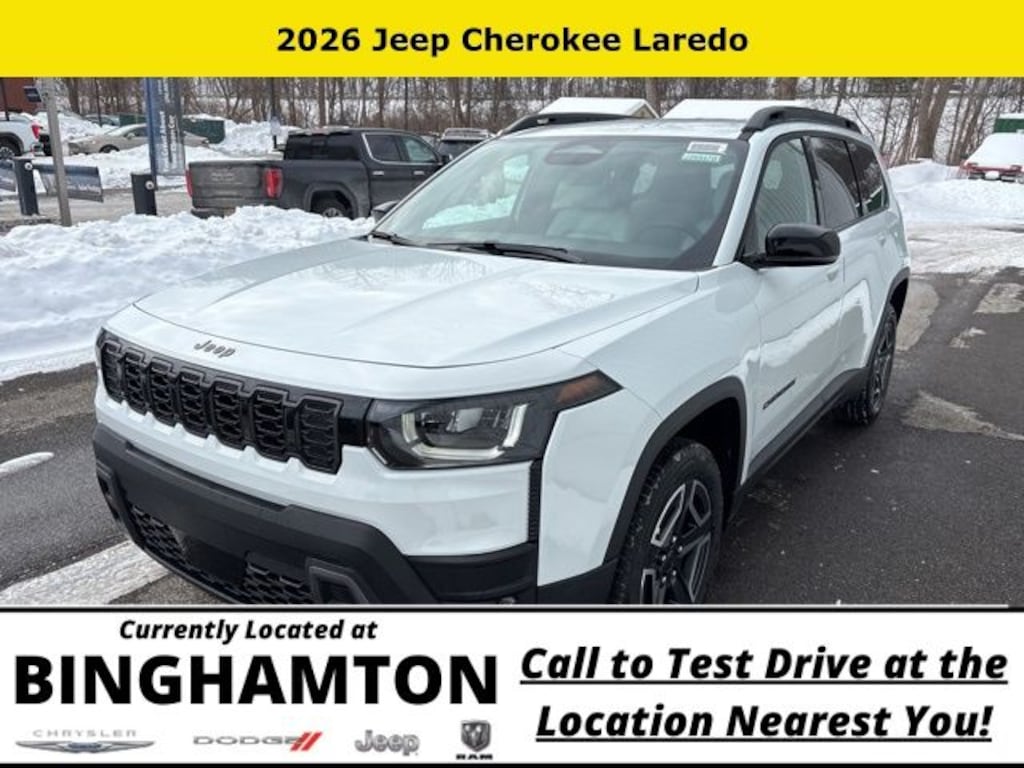New 2026 Jeep Cherokee Laredo Sport Utility