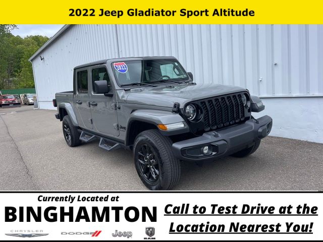 Used 2022 Jeep Gladiator California Edition with VIN 1C6HJTAG8NL135866 for sale in Binghamton, NY