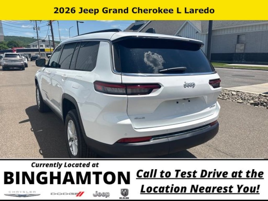 New 2026 Jeep Grand Cherokee L Laredo Sport Utility