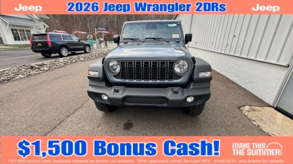 New 2026 Jeep Wrangler Sport S Sport Utility