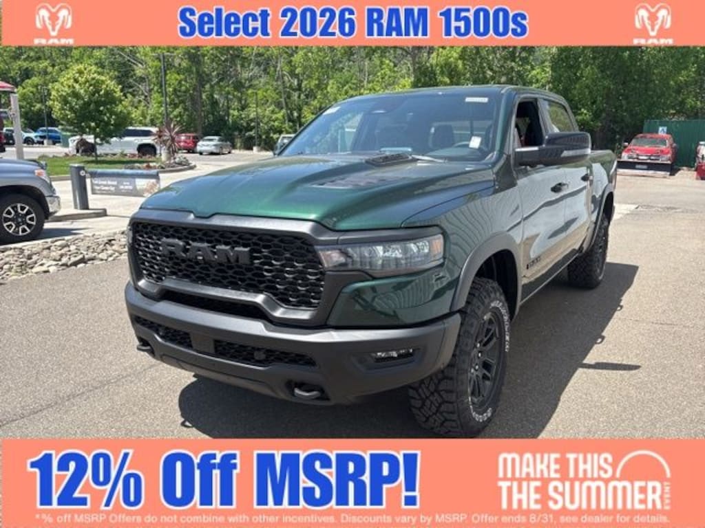 New 2026 Ram 1500 Rebel Pickup