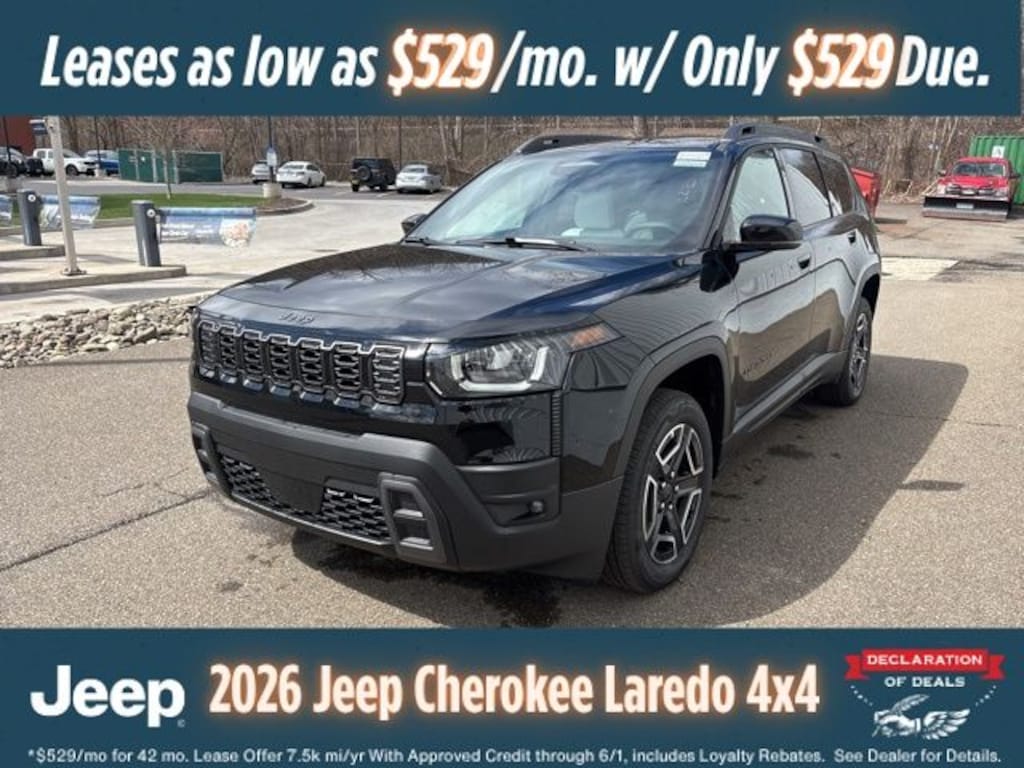 New 2026 Jeep Cherokee Limited Sport Utility
