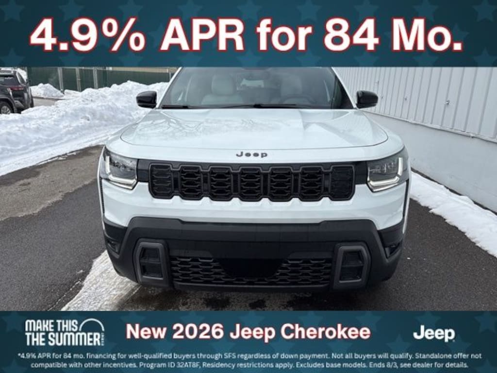 New 2026 Jeep Cherokee Limited Sport Utility