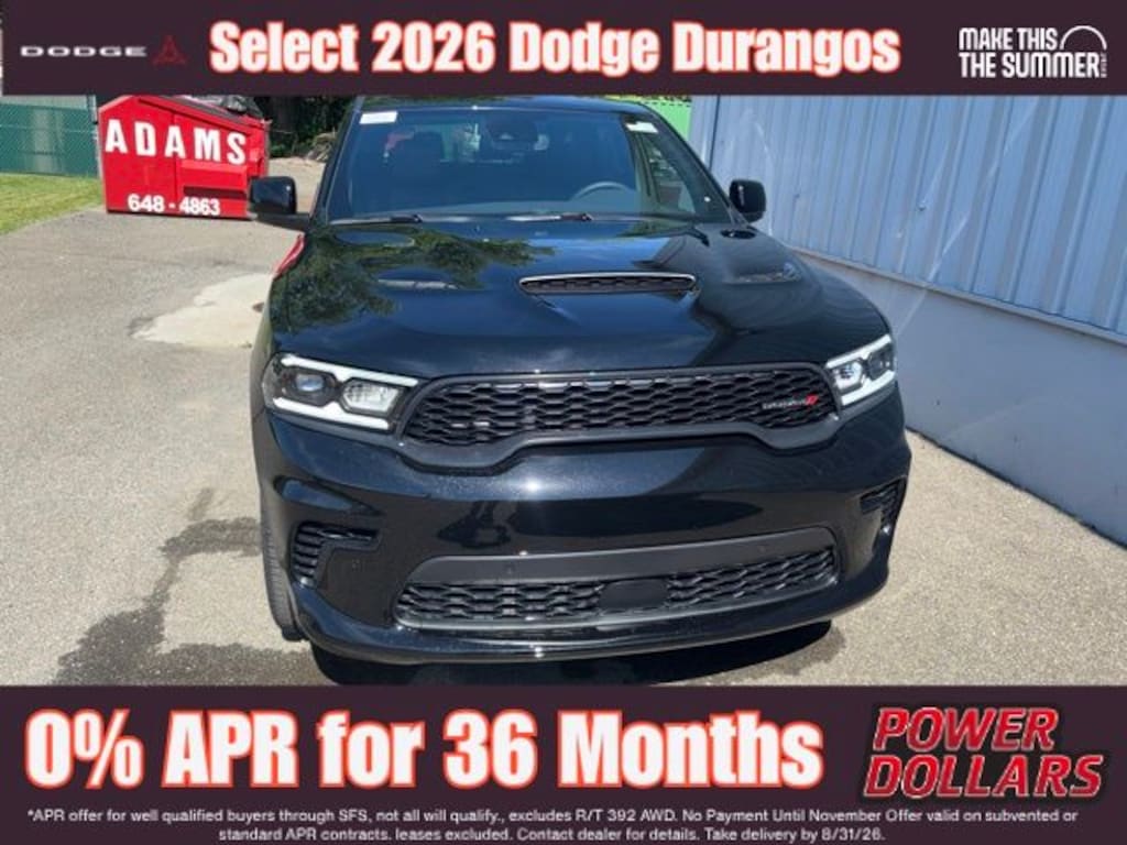 New 2026 Dodge Durango GT Plus Hemi V8 Sport Utility