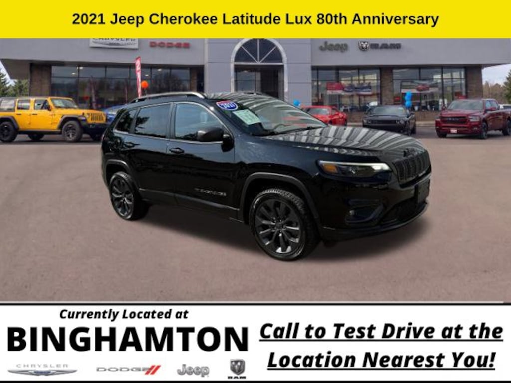 Used 2021 Jeep Cherokee Latitude Lux SUV