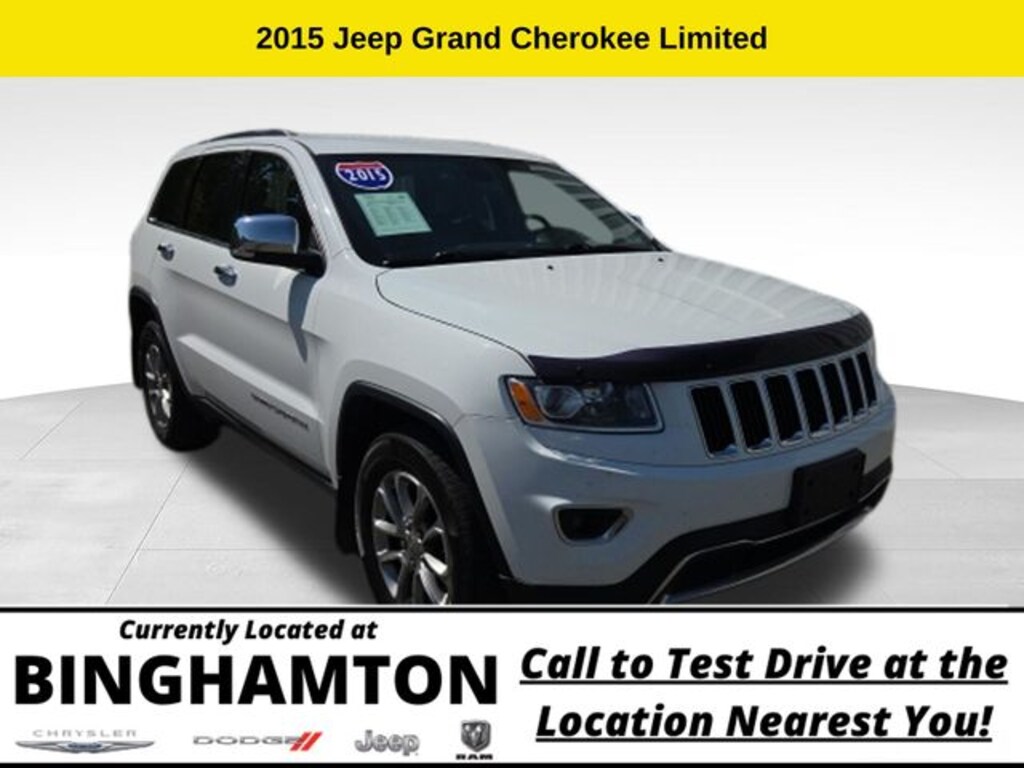Used 2015 Jeep Grand Cherokee Limited 4x4 SUV