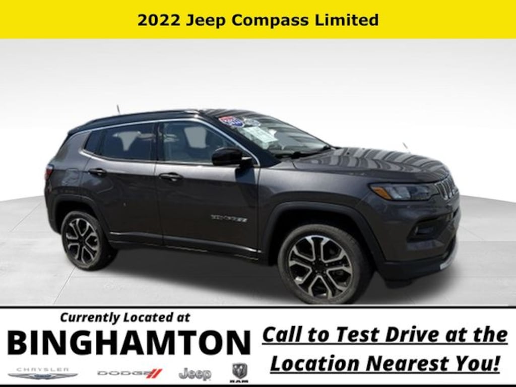 Used 2022 Jeep Compass Limited SUV