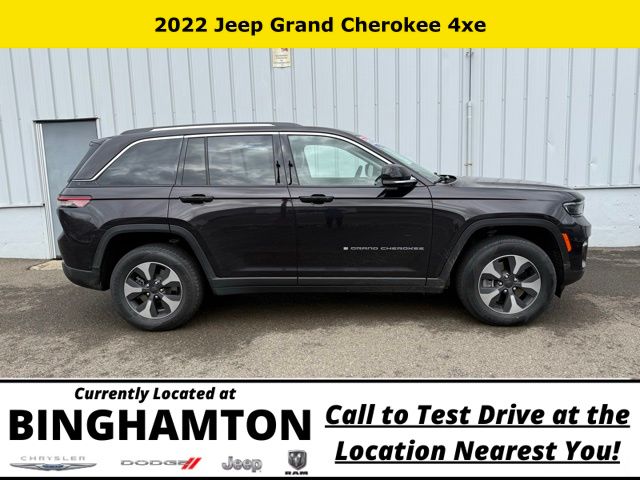 Used 2022 Jeep Grand Cherokee 4xe with VIN 1C4RJYB63N8756452 for sale in Binghamton, NY