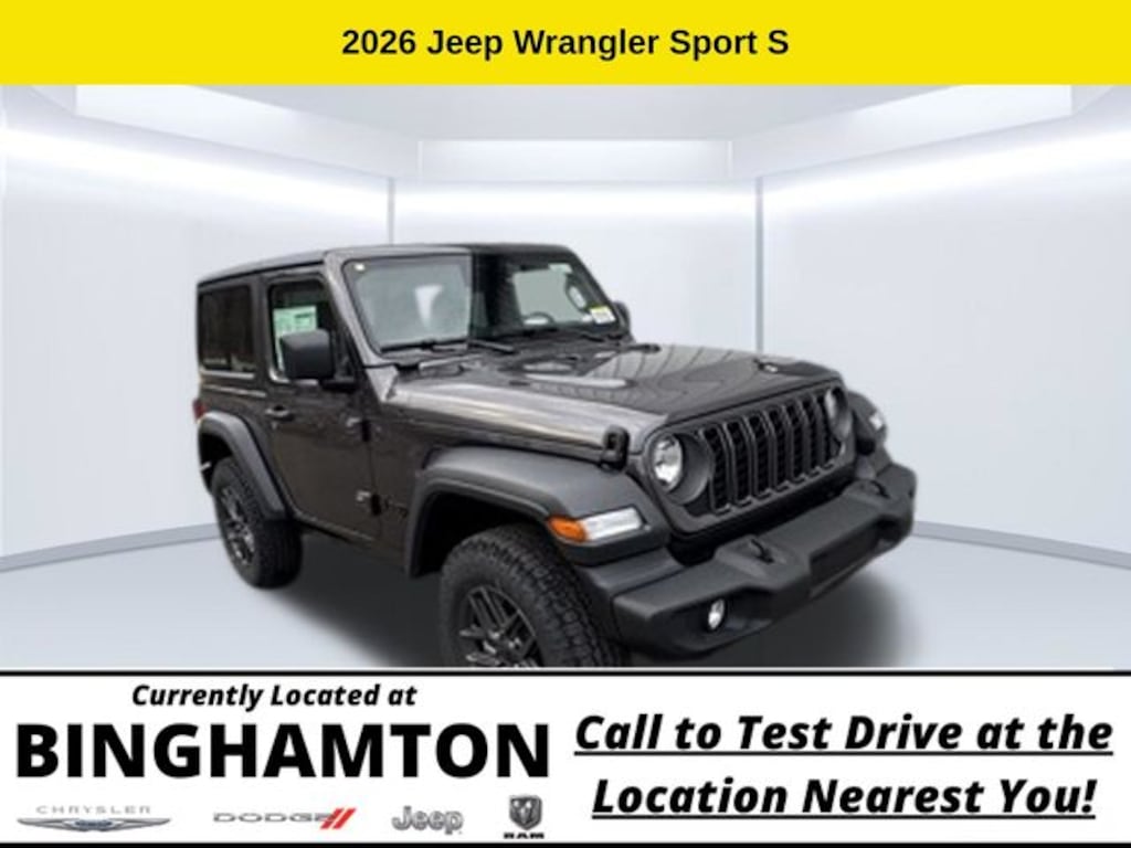 New 2026 Jeep Wrangler Sport S Sport Utility