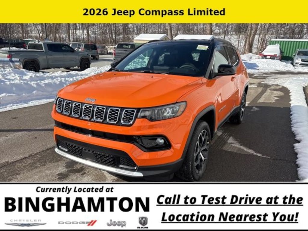 New 2026 Jeep Compass Limited Sport Utility