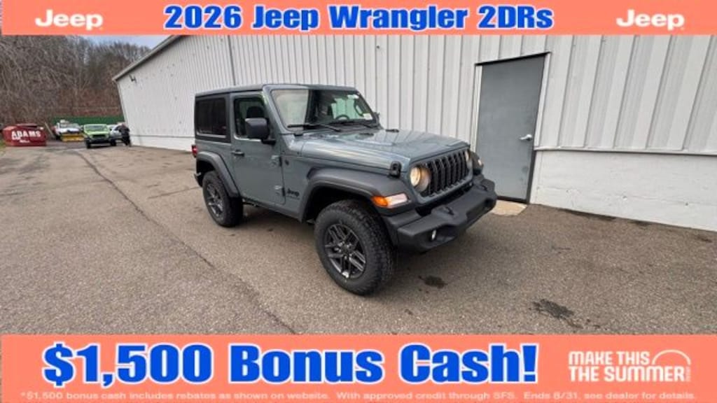 New 2026 Jeep Wrangler Sport S Sport Utility