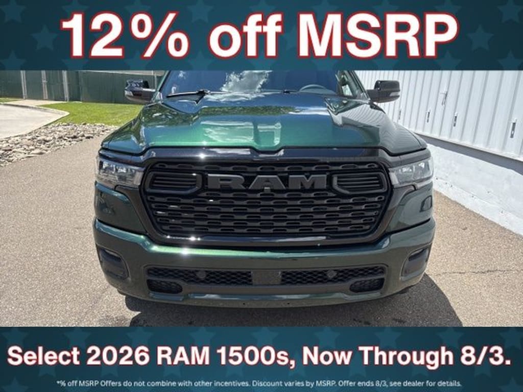 New 2026 Ram 1500 Big Horn/Lone Star Pickup
