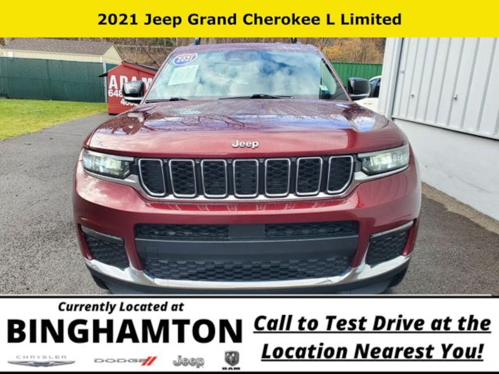 Used 2021 Jeep Grand Cherokee L Limited SUV