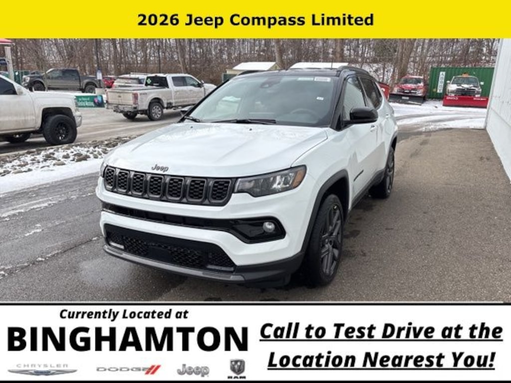 New 2026 Jeep Compass Limited Sport Utility