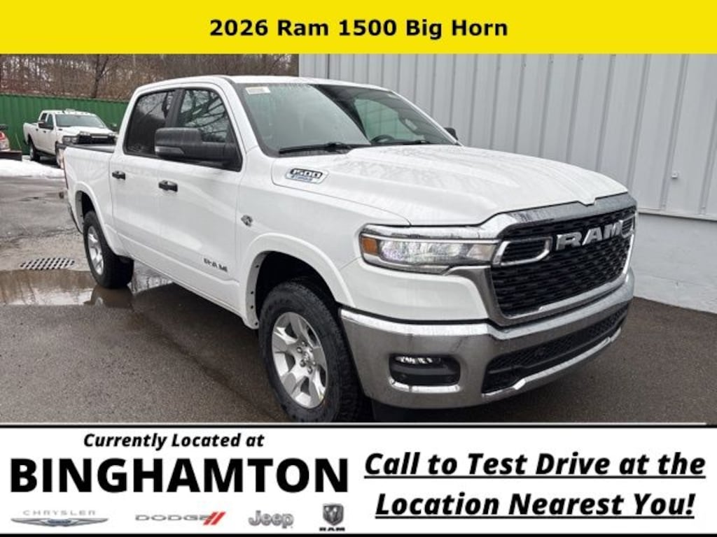 New 2026 Ram 1500 Big Horn/Lone Star Pickup