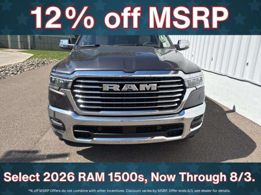New 2026 Ram 1500 Laramie Pickup