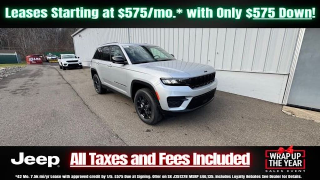 New 2025 Jeep Grand Cherokee Altitude X Sport Utility