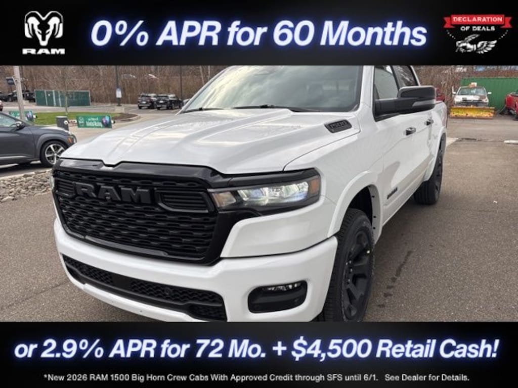 New 2026 Ram 1500 Big Horn/Lone Star Pickup