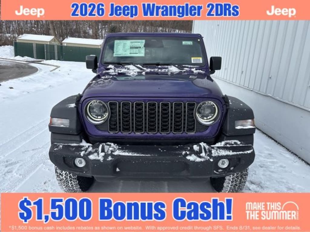New 2026 Jeep Wrangler Sport S Sport Utility