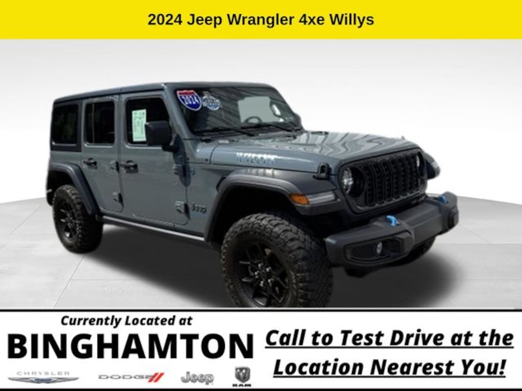 Used 2024 Jeep Wrangler 4xe Sport SUV