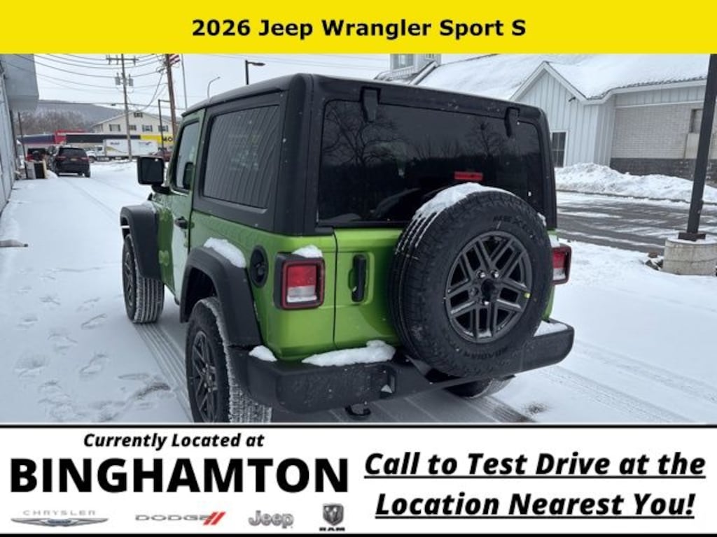 New 2026 Jeep Wrangler Sport S Sport Utility