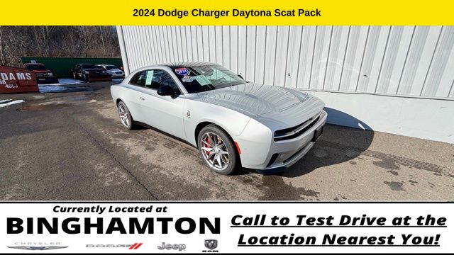 Used 2024 Dodge Charger Daytona Scat Pack with VIN 2C3CDBDK3RR206011 for sale in Binghamton, NY
