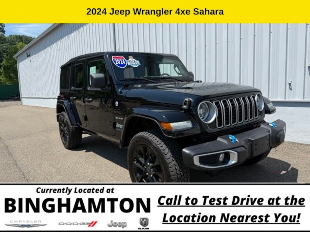 Used 2024 Jeep Wrangler 4xe Sahara SUV