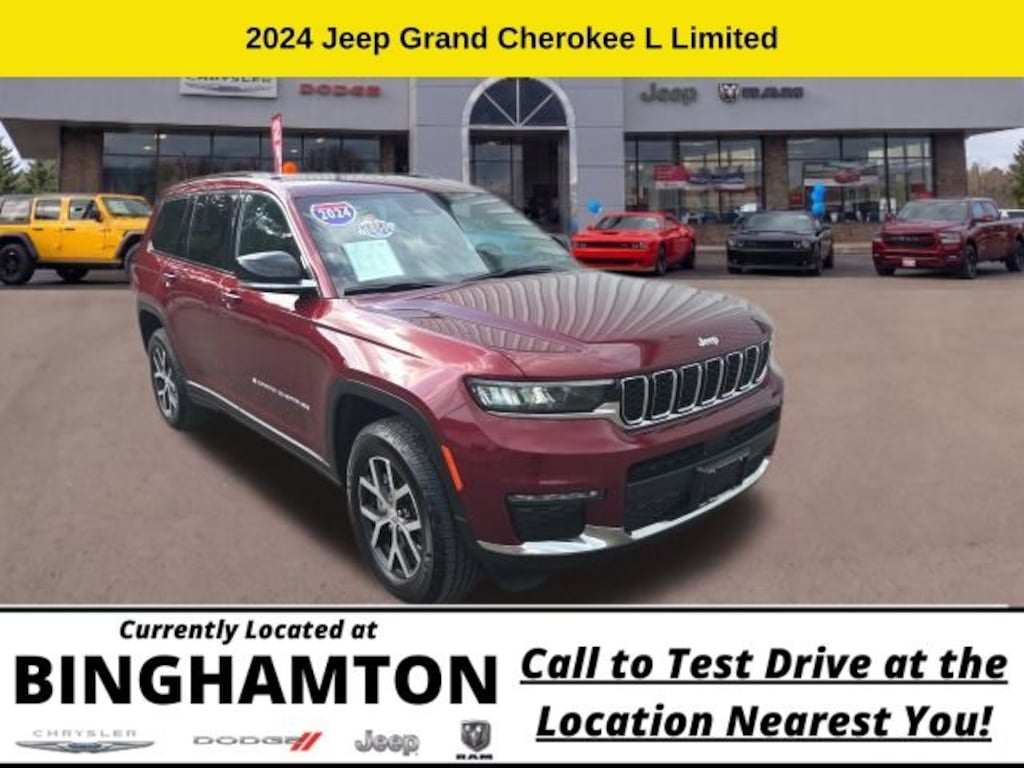 Used 2024 Jeep Grand Cherokee L Limited SUV