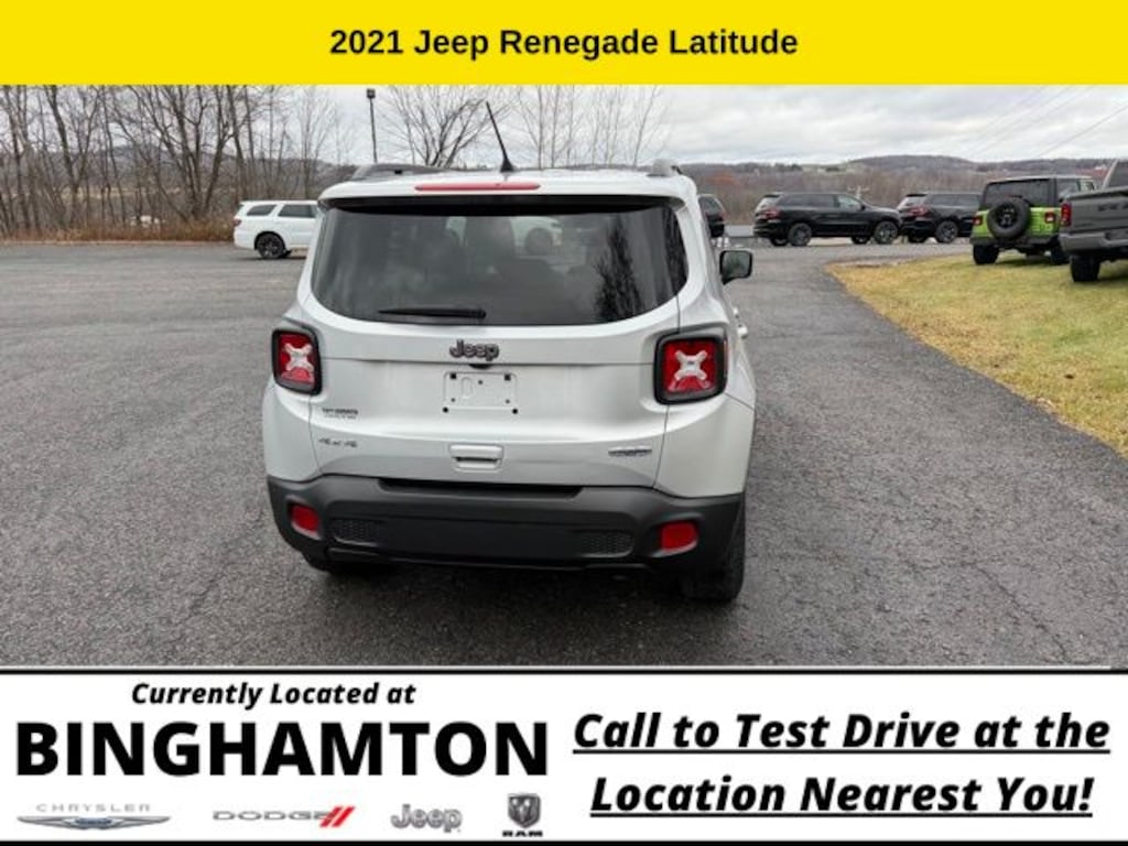 Used 2021 Jeep Renegade Latitude SUV
