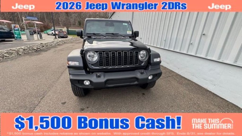 New 2026 Jeep Wrangler Sport S Sport Utility