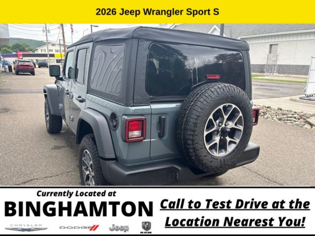 New 2026 Jeep Wrangler Sport S Sport Utility
