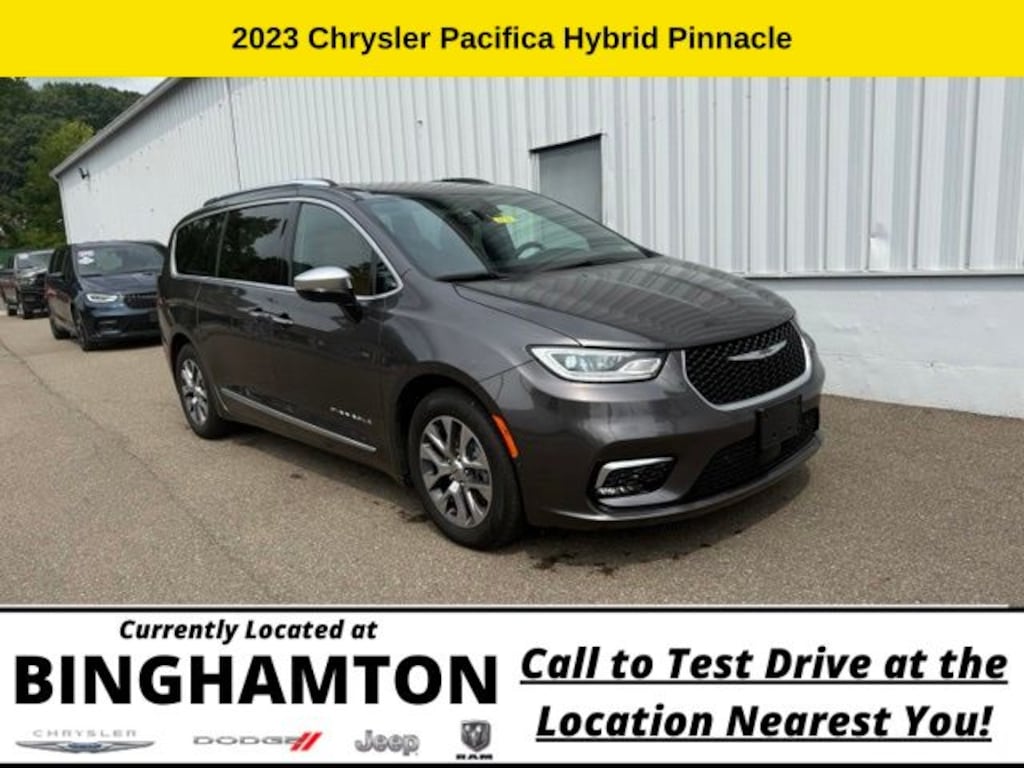 Used 2023 Chrysler Pacifica Plug-In Hybrid Pinnacle Van Passenger Van