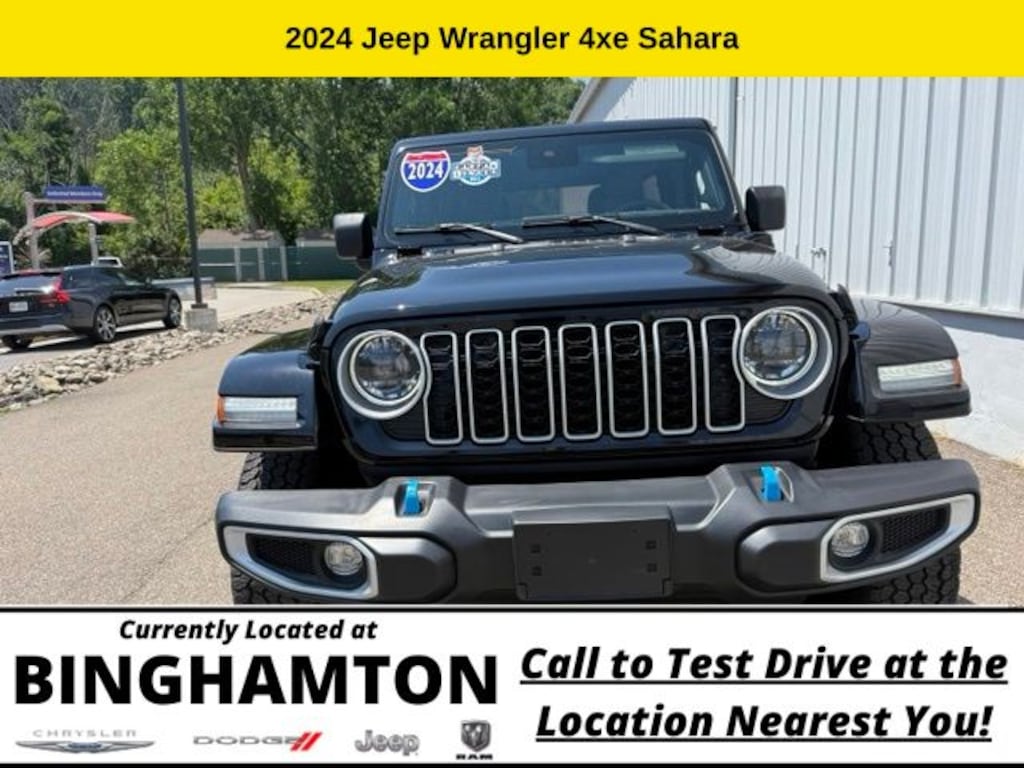 Used 2024 Jeep Wrangler 4xe Sahara SUV